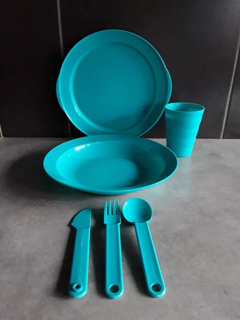 Tupperware Crystalwave - Grande Assiette 3 Compartiments (PROMO -60%)