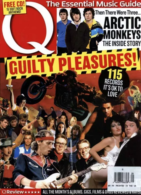 Q UK Music Magazine #242 Sept 2006 Arctic Monkeys Muse Pearl Jam Morrissey Pulp