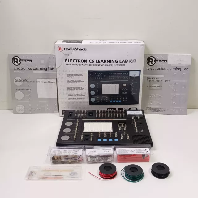Radio Shack Electronics Learning Lab Kit 2800055 FOR PARTS or REPAIR
