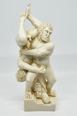 Statua di Ercole con Diomede - Made in ITALY (Statua patinata artigianalmente)
