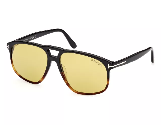 NEW TOM FORD FT1000-05E-58 Black Sunglasses $226.80 - PicClick