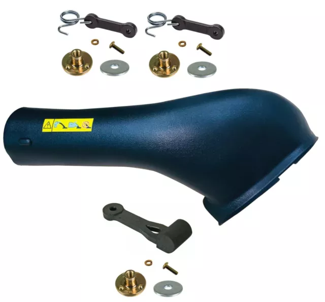 Craftsman 162803 lawn tractor online bagger attachment lower chute