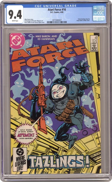 Atari Force #16 CGC 9.4 1985 3975940007