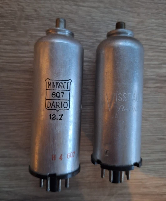 1x Philips EL84 12.7 EL 84 12.7 Tube TSF électronique Valve Vide Lampe