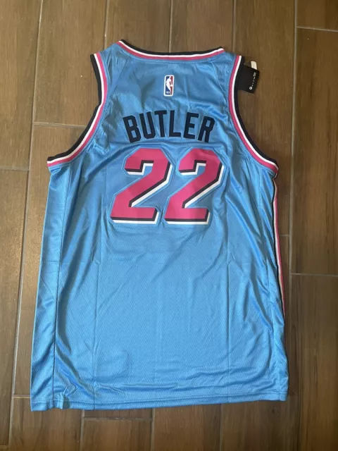 JIMMY BUTLER MIAMI HEAT PINK VICE CITY EDITION JERSEY - Prime Reps