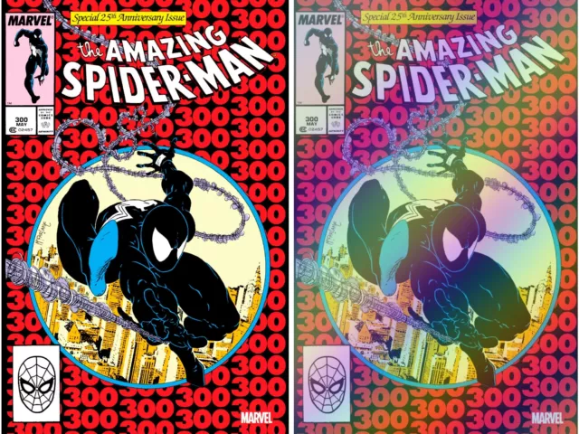 AMAZING SPIDER-MAN #300 (FACSIMILE EDITION REGULAR/FOIL VARIANT SET) ~ Marvel