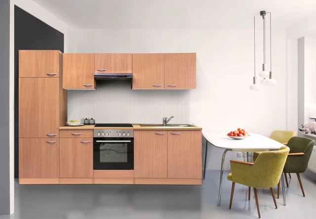 Cucina attrezzata cucinino Faggio Gerda 270 CM