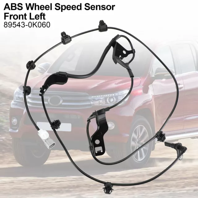 ABS Wheel Speed Sensor Front Left pour Toyota Hilux Viii Pickup 15+ 895430K060