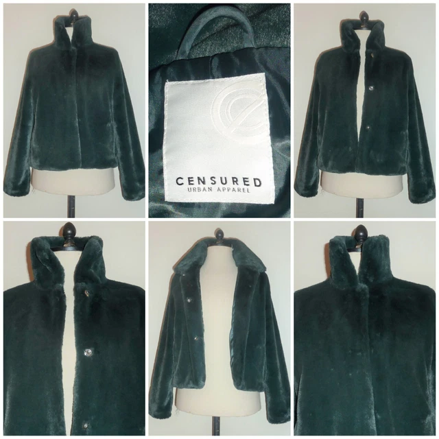 CENSURED URBAN APPAREL Women Coat Size Uk S 45.00 PicClick UK