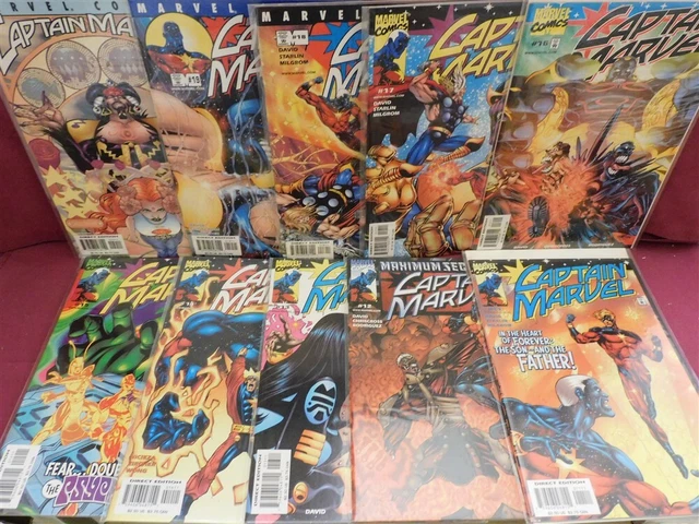 Captain Marvel 11 12 13 14 15 16 17 18 19 20 Vol.3 Marvel Comic Run 2000 Vf/Nm
