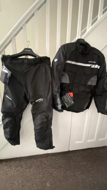 motorcycle jacket and trousers XL