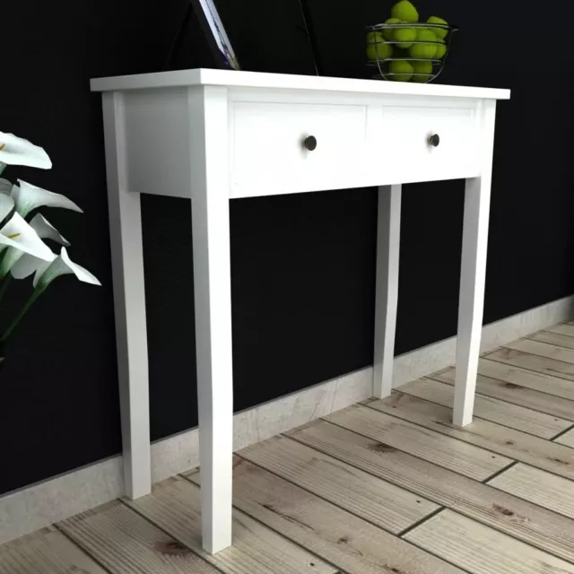 CONSOLE ENDANG bois EUR campagne blanc maison - vintage STYLE look 299,00 console murale PicClick FR de
