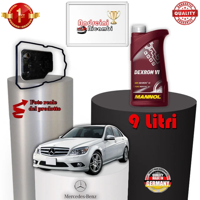 SET FILTER AUTOMATIC Transmission And Oil Mercedes W204 C 180 K 115KW