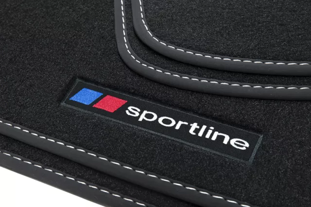 Tapis de sol Sportline pour BMW Série 3 E90 E91 Touring break limousine année de construction 2005-2012