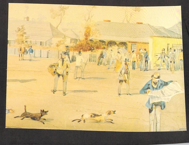 C3385 Australia Art North Tce Adelaide 4th Post Office Art Gallery SA postcard