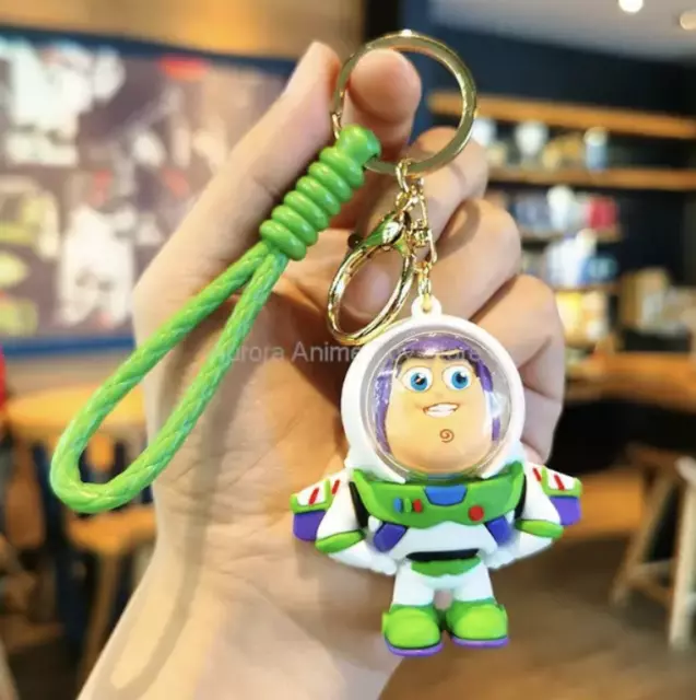 Toy Story Characters 3D Rubber Keychain Keyring Bag Charm Car/House Keys 3