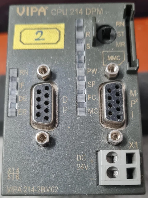 Vipa 214-2BM02 CPU‑Einheit CPU Modul Profibus-Master CPU Steuerungseinheit Vipa 214-2BM02 CPU‑Einheit CPU Modul Profibus-Master CPU Steuerungseinheit