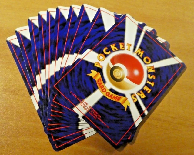 Lot De 50 Cartes/Cards Game Pokemon Monsters U/C Japonaise/Japanese Sans Double