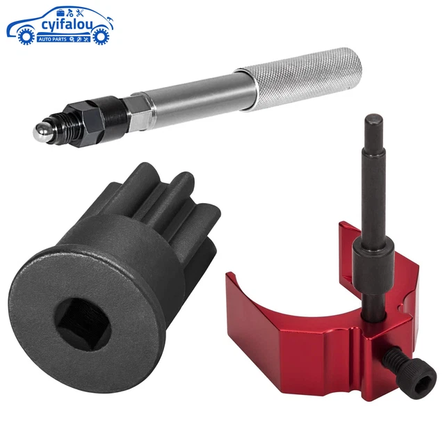 TIMING PIN & Injector Height Tool+Engine Barring Socket For CAT 3406E C