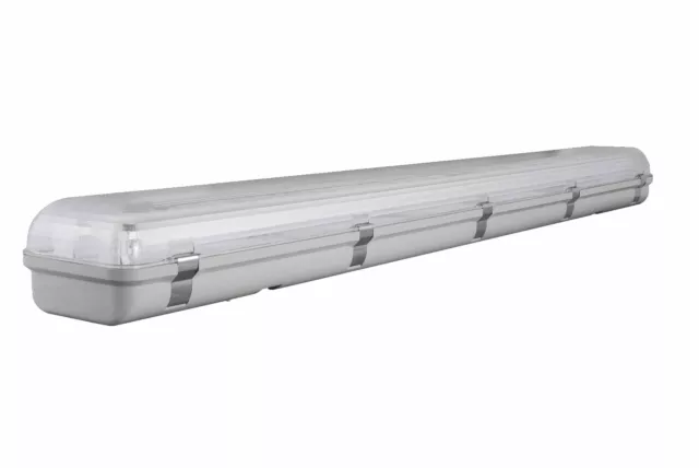 Industrial Led Fluorescent Weatherproof Batten Light With Led Tube Ip66