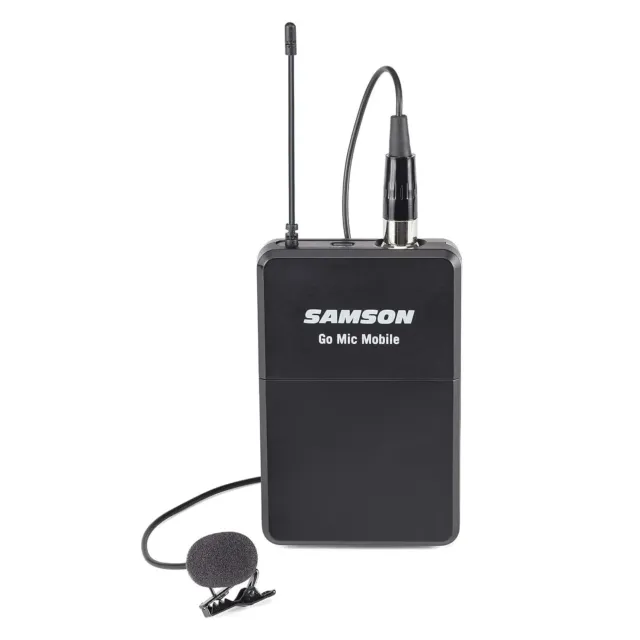Samson Go Mikrofon Handy PXD2 Kabellos Taschensystem Transmitter Mit Lavalier