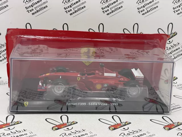 Die Cast " Ferrari F399 - Eddie Irvine -1999 " Original Ferrari F1