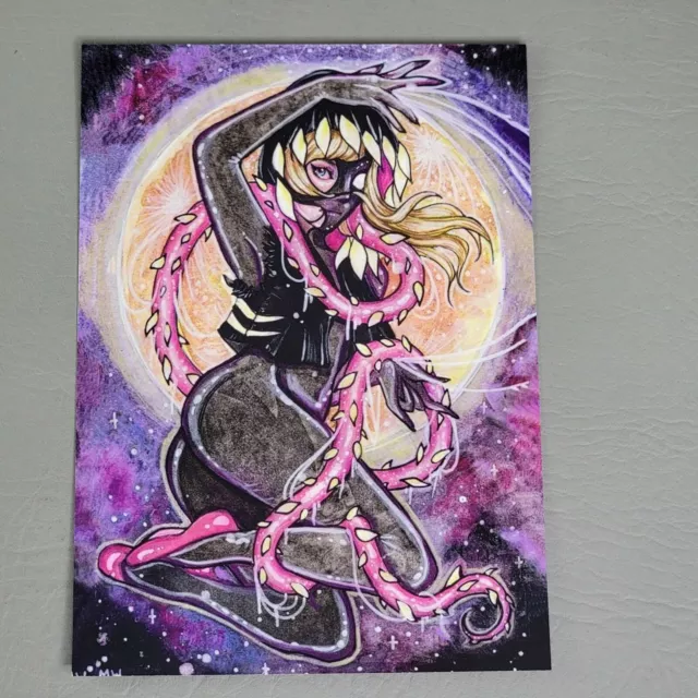 Gwenom Art Print Megan Weir ComicTom101 Mystery Mail Call Marvel Comics