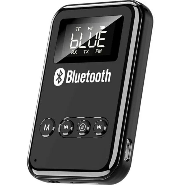 Wireless Bluetooth Audio Transmitter Stereo Music Receiver Adapter For Car TV PC