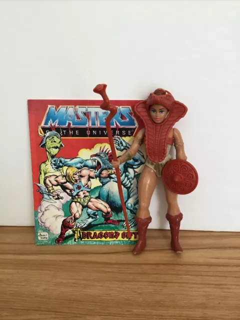 1981 He-man Masters Of The Universe Teela Action Figure Complete Comic
