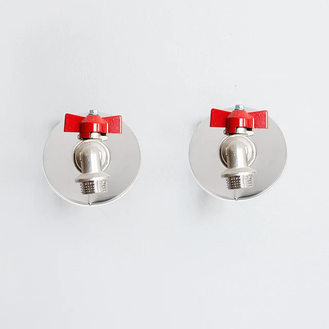 4 Pcs Stainless Pipe Cover Round Hole Pipe Cover Plumbing Cover Plates Eye Plate 2
