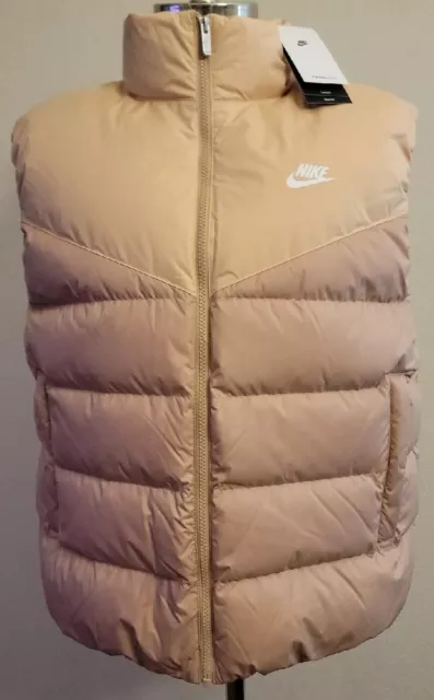 NIKE WOMENS SPORTSWEAR Therma-Fit Windrunner Down Vest Beige DQ6896 200  Size XL $175.52 - PicClick AU