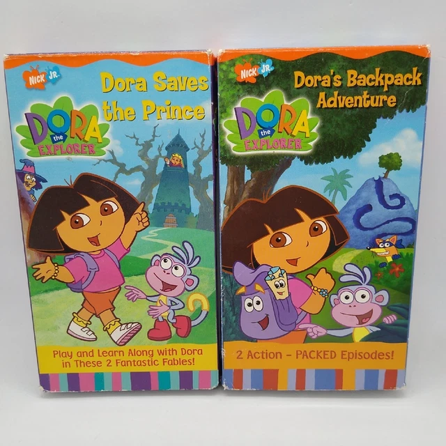 Dora The Explorer Dora S Backpack Adventure Vhs Nick vrogue.co