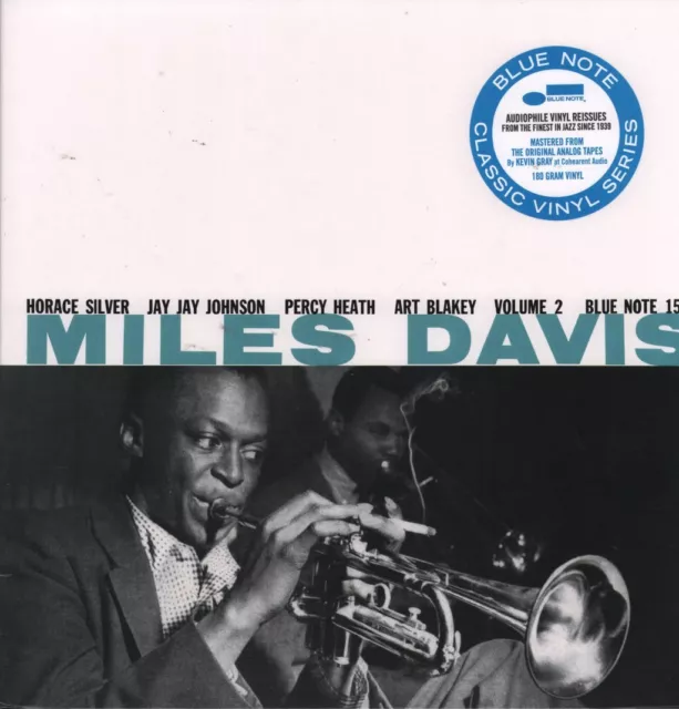 Miles Davis Volume 2 LP vinyl Europe Blue Note 2024 180g audiophile vinyl