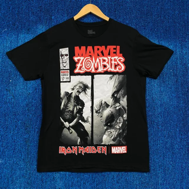 Iron Maiden x Marvel Zombies Heavy Metal Tee M