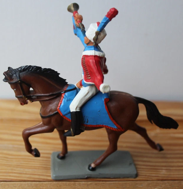Starlux - Empire  Miniature 40mm  - Dragon à Cheval Neuf En Boite Ref M 8105 A30156