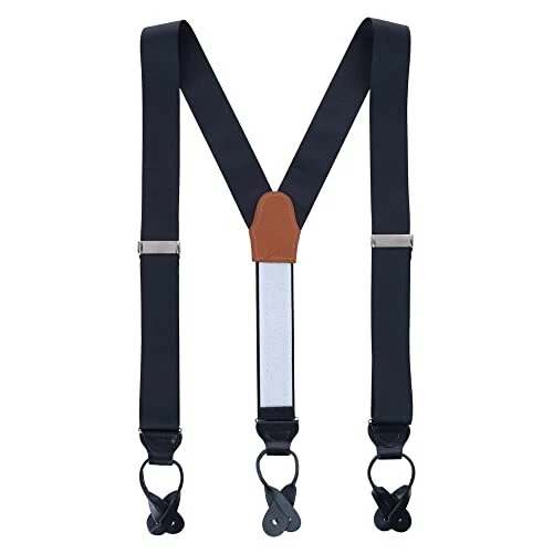 Men's Phoenix 38mm Grosgrain Non Stretch Ribbon Button End Braces
