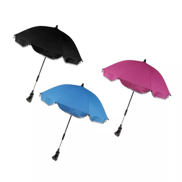 Kinderwagenschirm Universal Sonnenschirm Regenschirm für Sportbuggy Babywagen