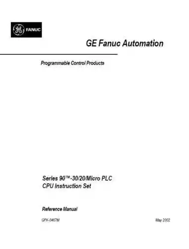 GE Fanuc Series 90-30/20 Micro Manual Set and Software