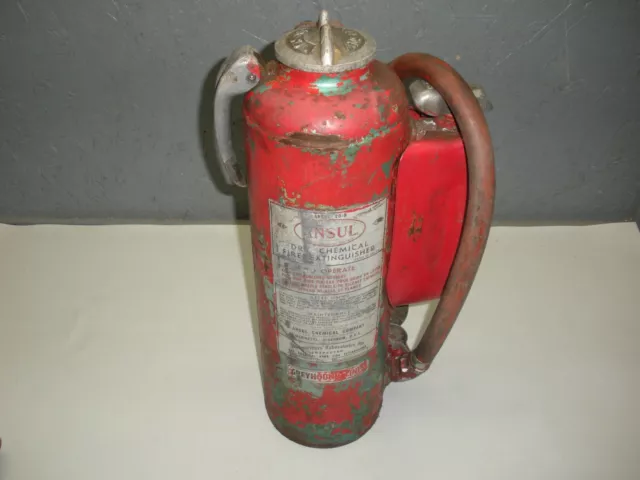 Vintage Ansul/ Greyhound Bus Fire Extinguisher Model 655447