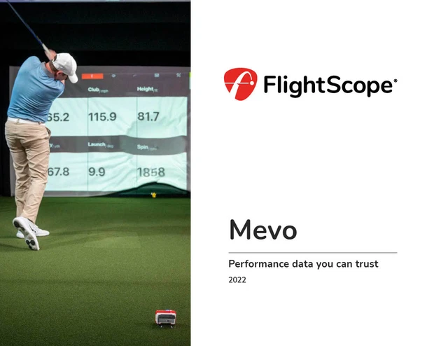 Flightscope Prime FLIGHTSCOPE MEVO GOLF Launch Monitor £378.00 - PicClick UK
