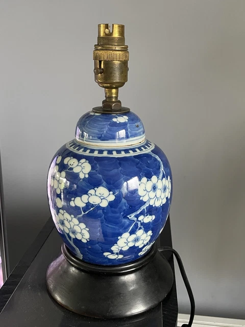Lampe Berger Ancienne Porcelaine Bleu De Sèvres – Complète Et Fonctionnelle