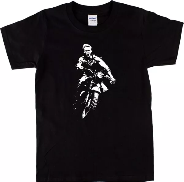 The Great Escape T-shirt - Steve McQueen, S-XXL T Shirts