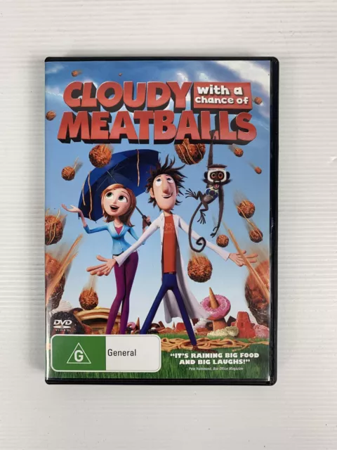 Cloudy With A Chance Of Meatballs DVD R4 Bill Hader