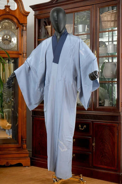 Dear Vanilla Japanese Juban Undergown Men's Kimono Authentic Vintage Japan Made