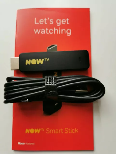 Brand New - Now TV Smart Stick HD + USB cable - latest model - Fast Delivery