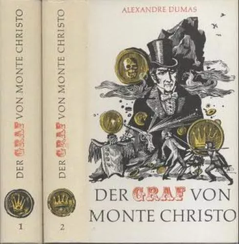 Buch: Der Graf von Monte Christo, Dumas, Alexandre. 2 Bände, 1966