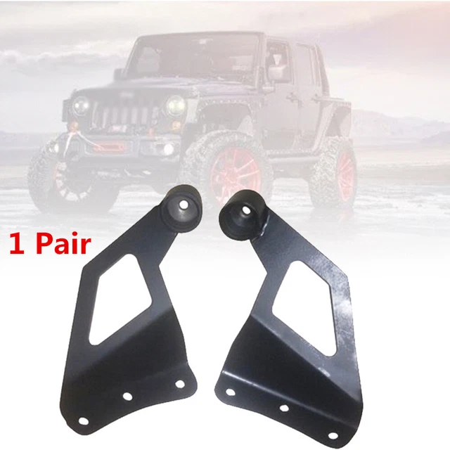 US Car Off-road Vehicle Roof LED Light Strip Bracket Upper Bar Mounting Holder