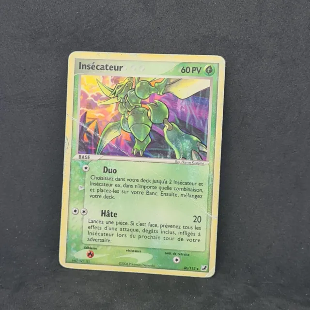 Pokemon Insecter Card 46/115 / EX Hidden Forces Block / FR
