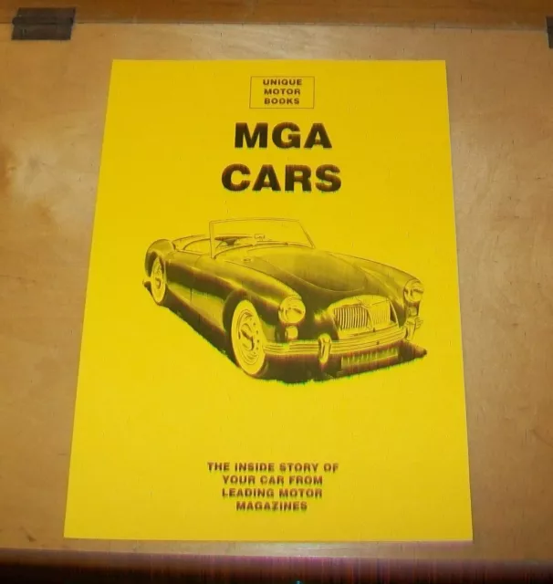 Mga Cars Road Test & Servicing Overhaul Reprint Book. Umb Press. Twin Cam 1600