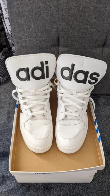 Adidas Originals Jeremy Scott JS Instinct Hi White US 11 - BRAND NEW - COLLECTOR